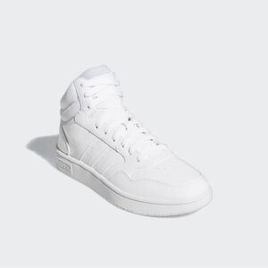 ADIDAS WOMEN’S HOOPS MID CLASSIC SHOES - WHITE MULTIPLE SIZES (NEW)